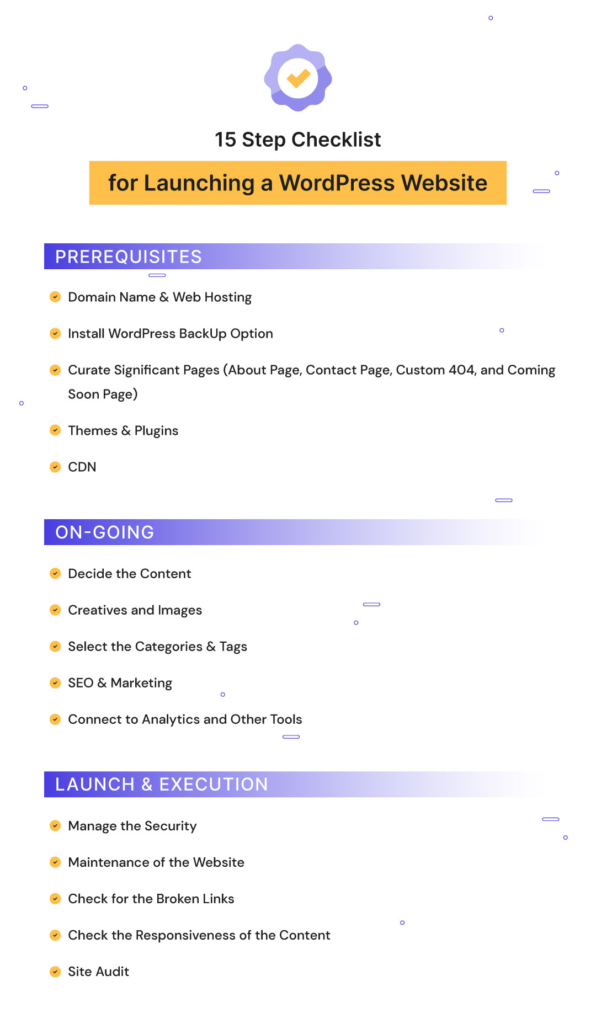 Wordpress vs. ClickFunnels: checklist of WordPress features and responsibilities