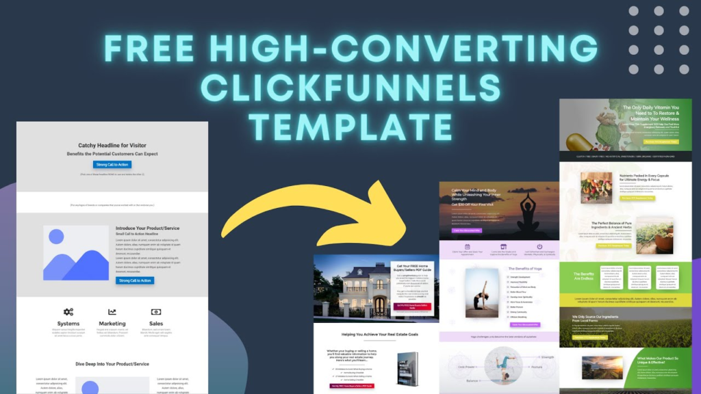 Wordpress vs. ClickFunnels: ClickFunnels template