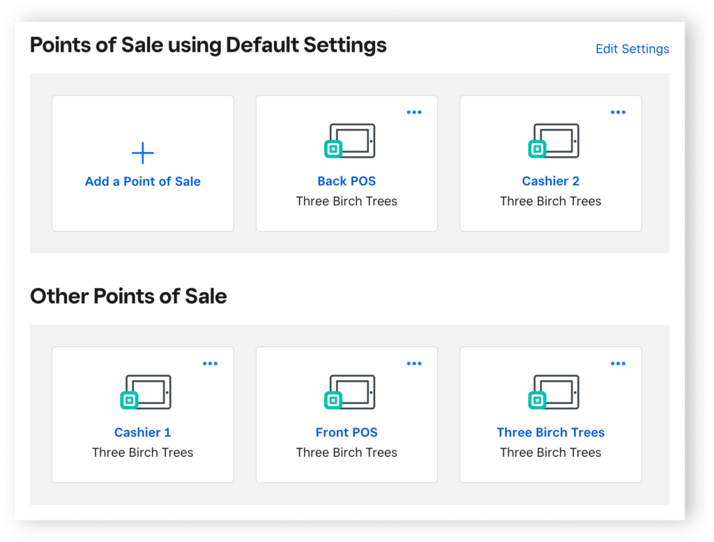 Squarespace vs. Square: Square's POS hardware in a retail setting