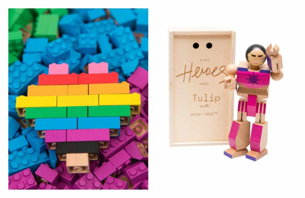 Mini Building Blocks: eco-friendly mini building blocks made from sustainable materials