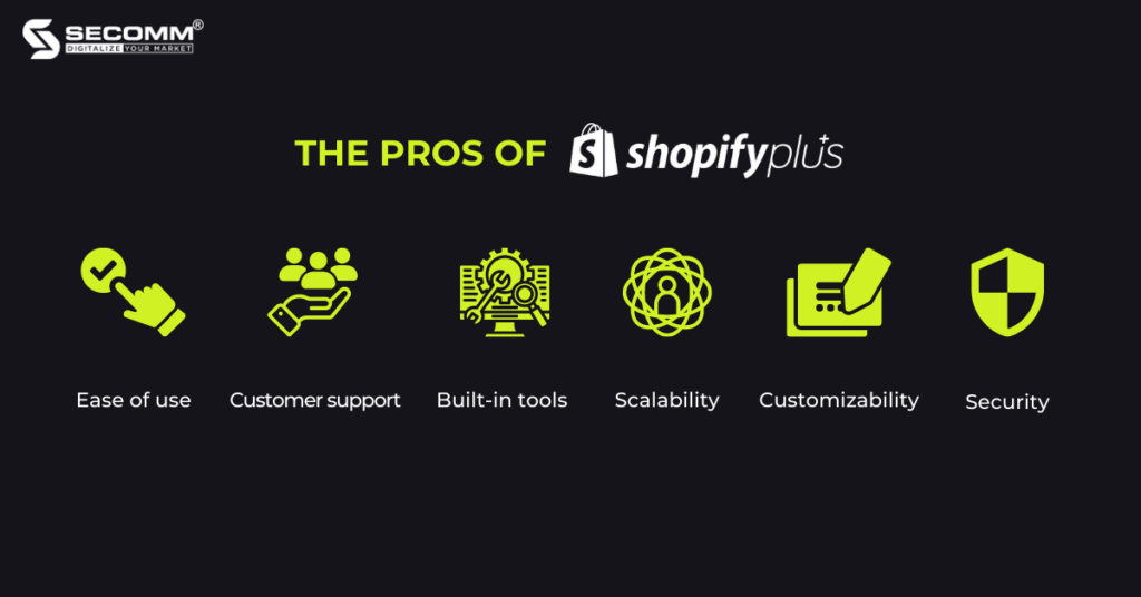 Shopify vs. ClickFunnels:  Shopify  scalability