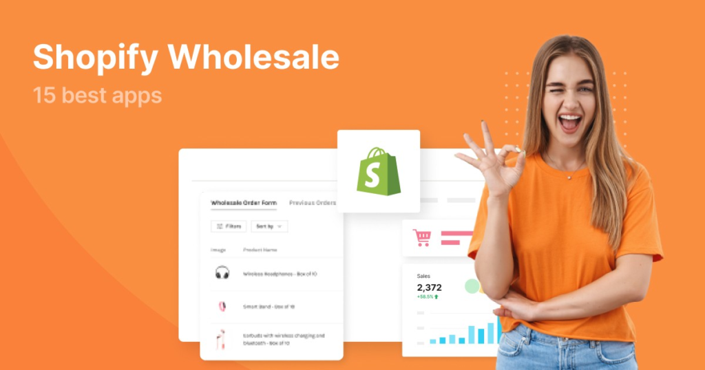 Shopify vs. Shopify Plus:  wholesale channel interface