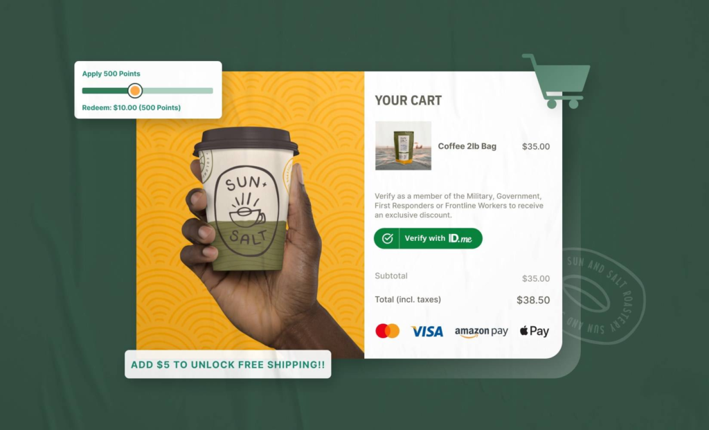 Shopify vs. Shopify Plus:  custom checkout experience