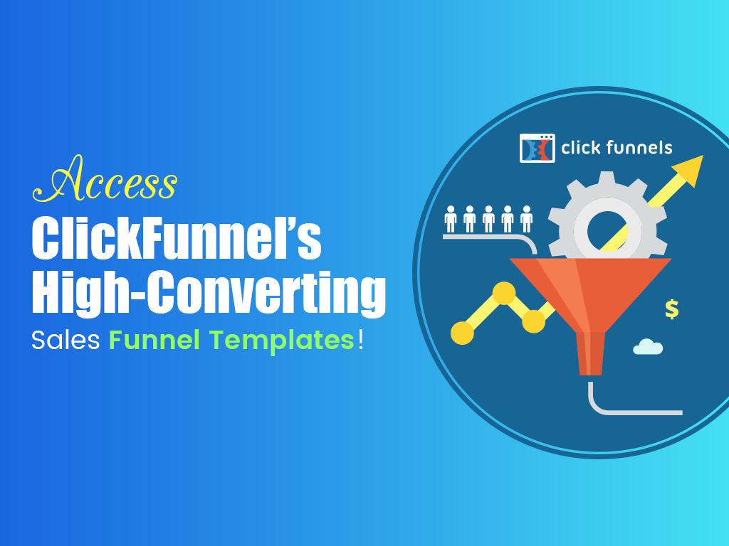 Shopify vs. ClickFunnels: ClickFunnels Visuals funnel templates